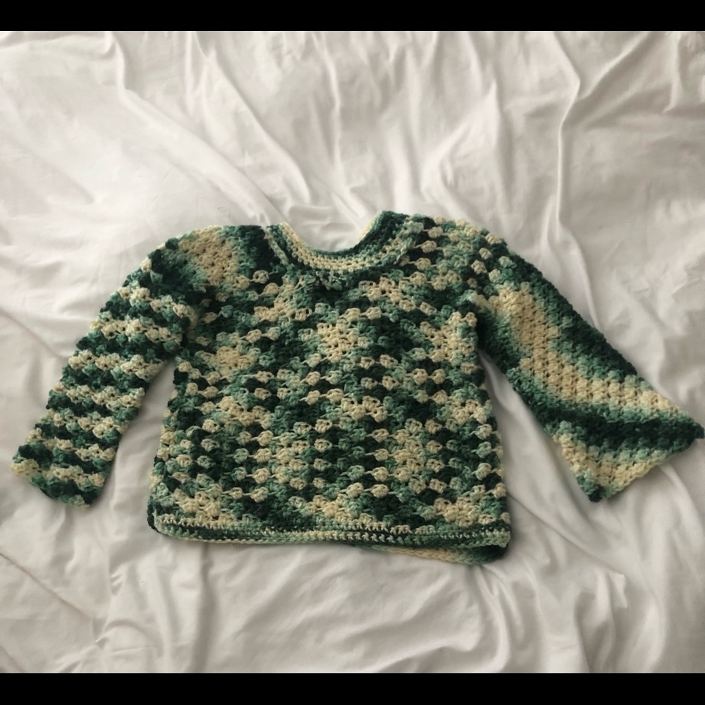Girls handmade sweater